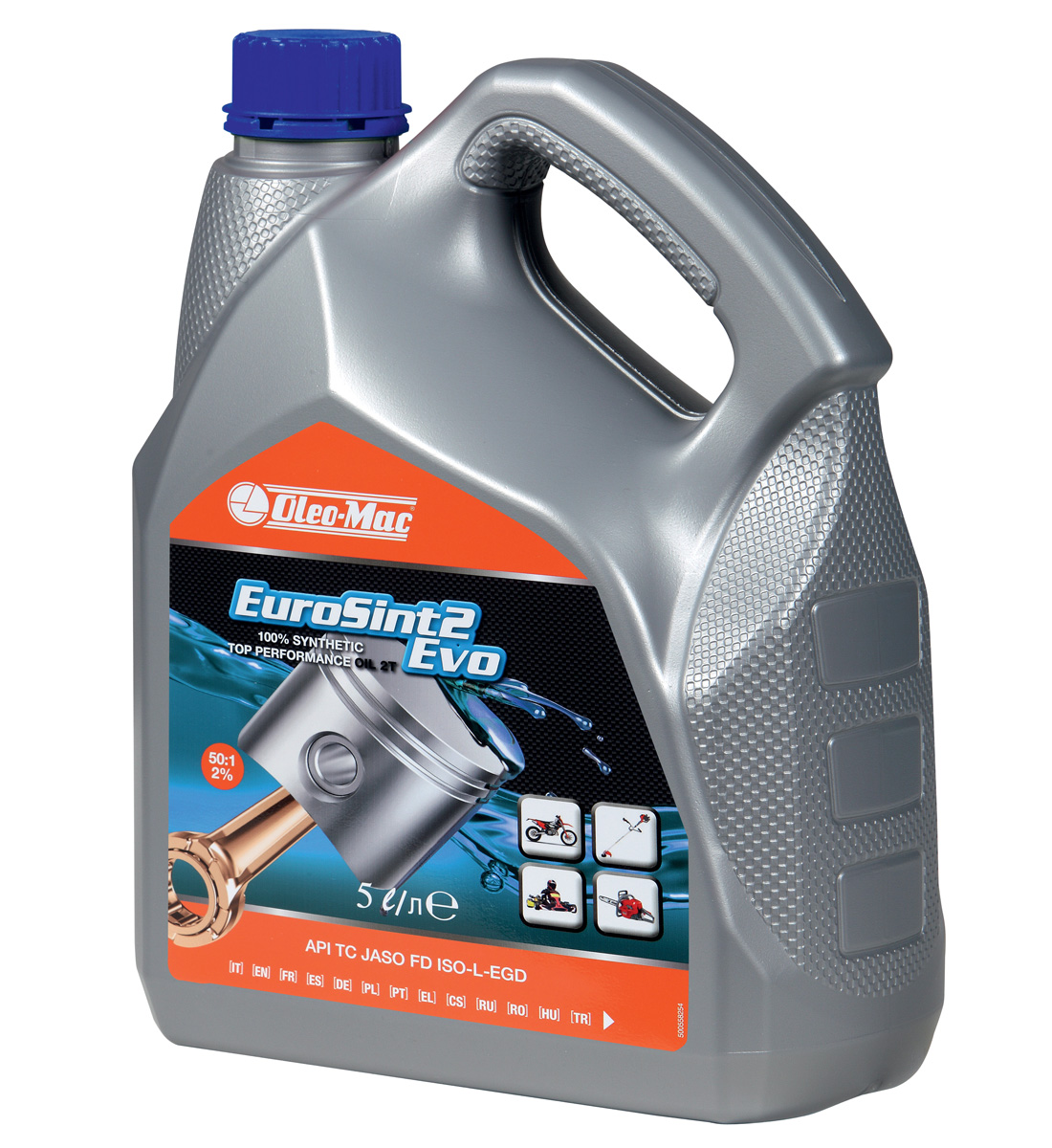 2 ZAMANLI YAĞ OLEOMAC 5LT  MAVİ EURO5